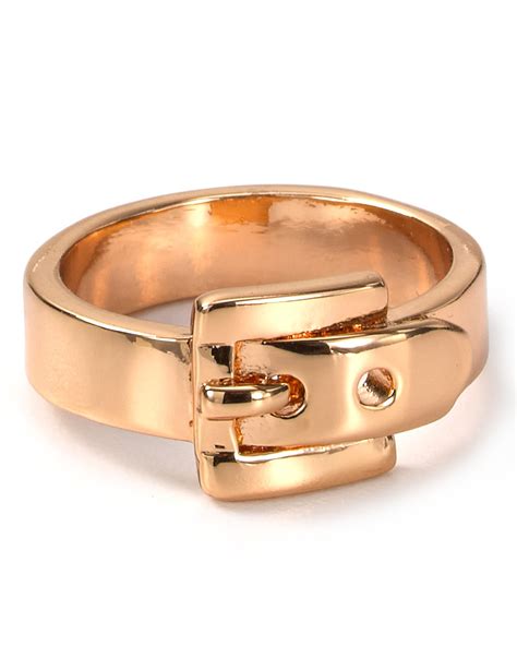 michael kors rose gold buckle ring|Michael kors buckle ring rose gold + FREE SHIPPING .